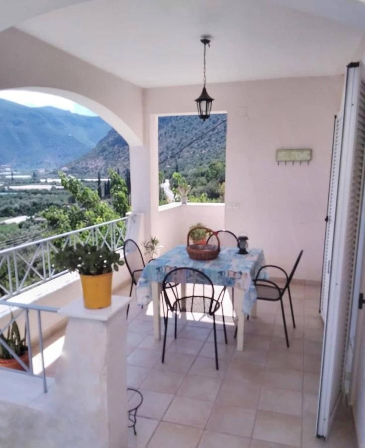 West Red Rock And View Leonidio Maisonette Studio Exterior foto