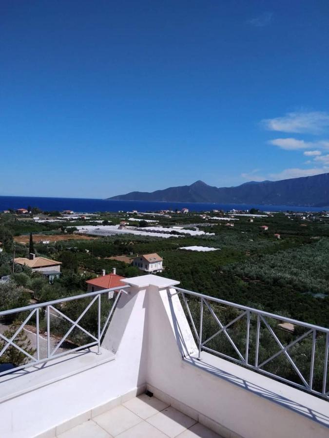West Red Rock And View Leonidio Maisonette Studio Exterior foto